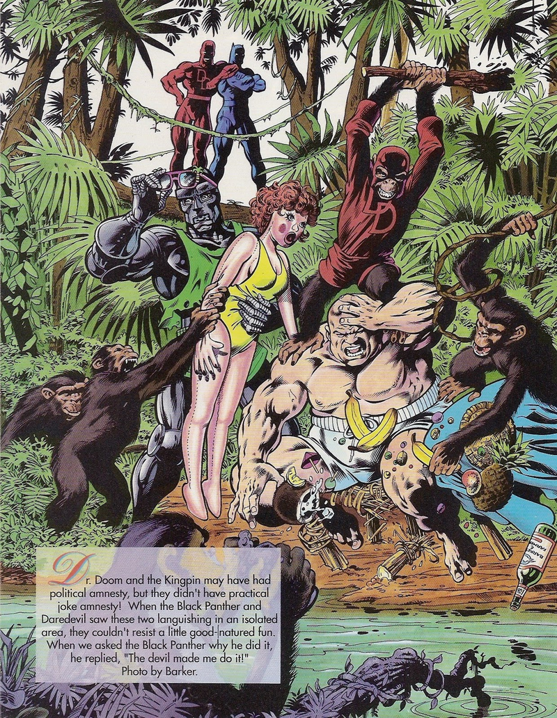 Illustration for article titled The non-stop erotic thrills of the 1990s Marvel Swimsuit Specials